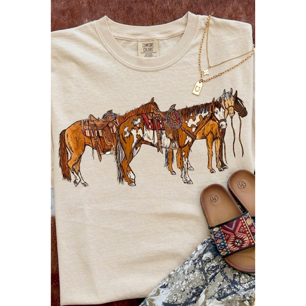 Lonely Ones - Cream Graphic Tee